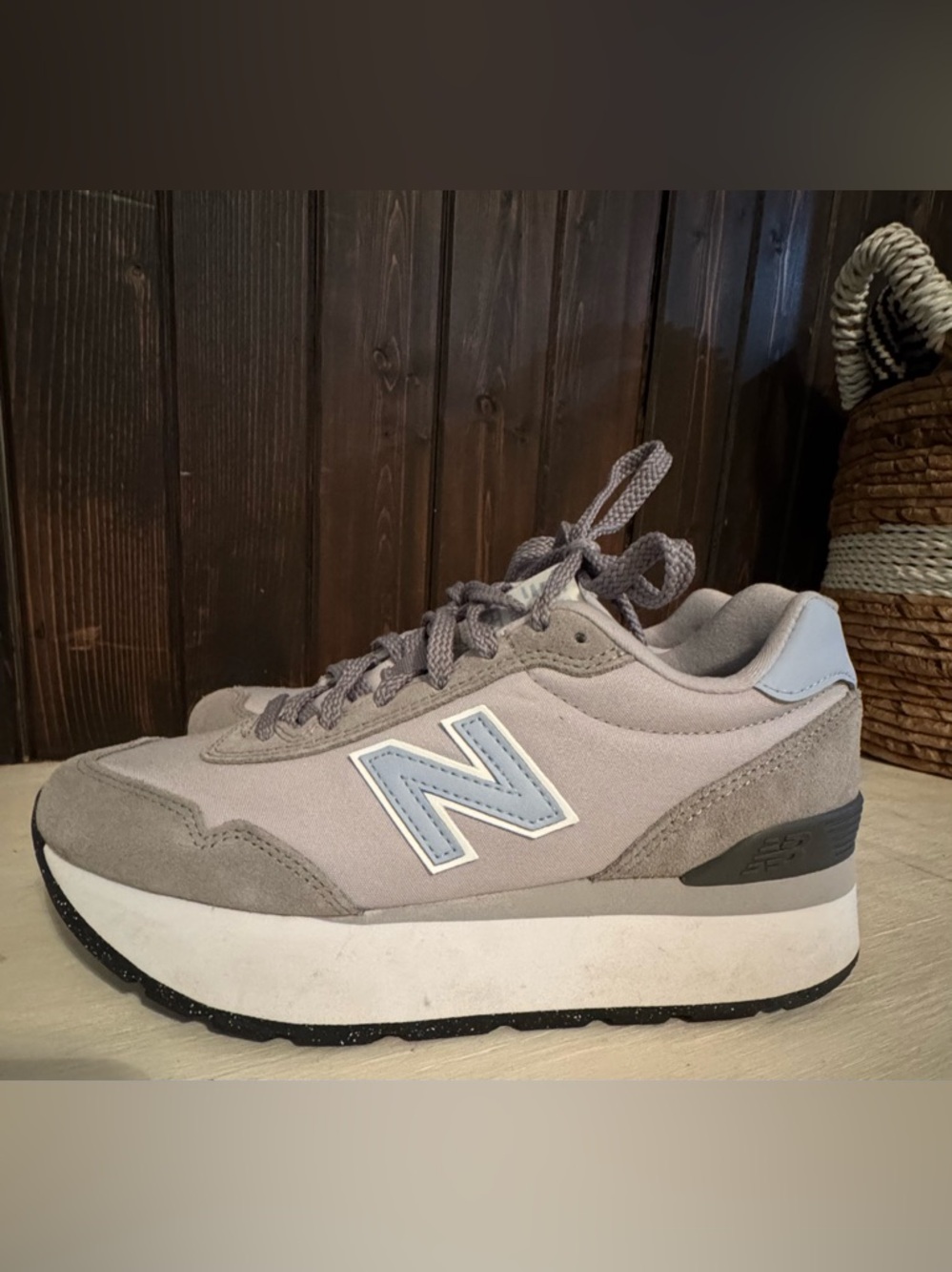 New balance platform shoes